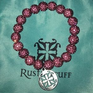 Pink Rustic Cuff Emerson Bracelet